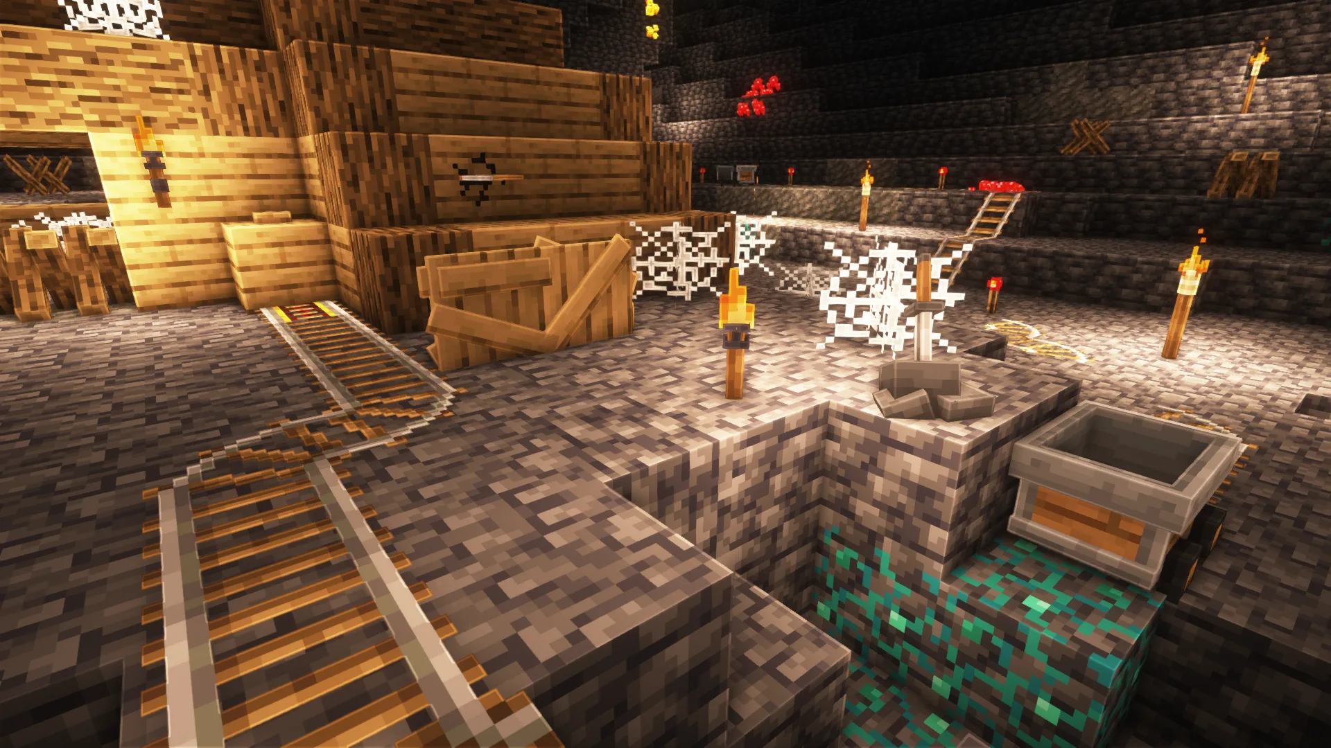 Escenario subterráneo de Dig and Decorate