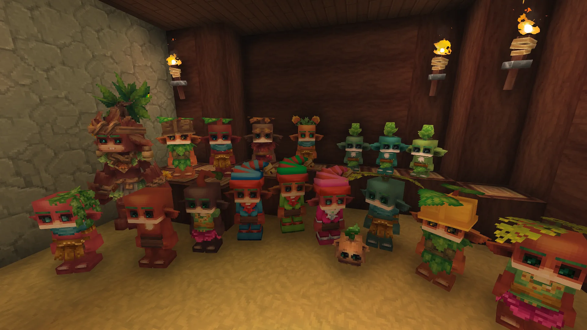 Entidades de fantasía estilo Hytale