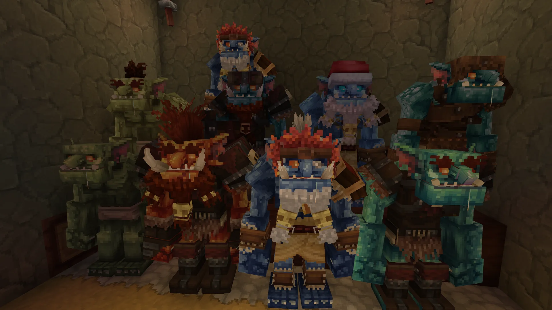 Selección de personajes Hytale 32x