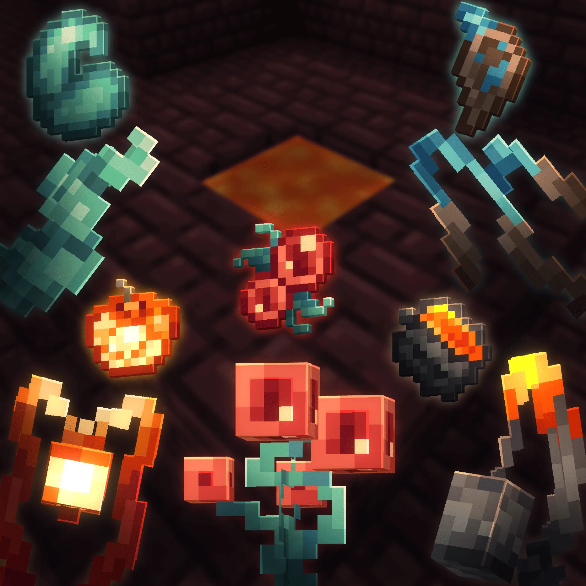 Portada de Masky Nether Crops