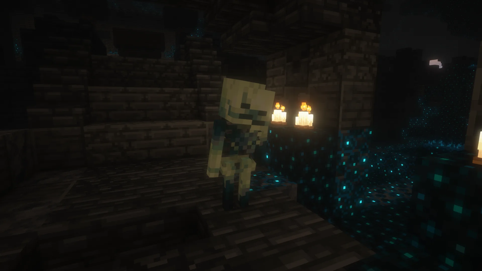 Escenario de MaskyMobs Sculk