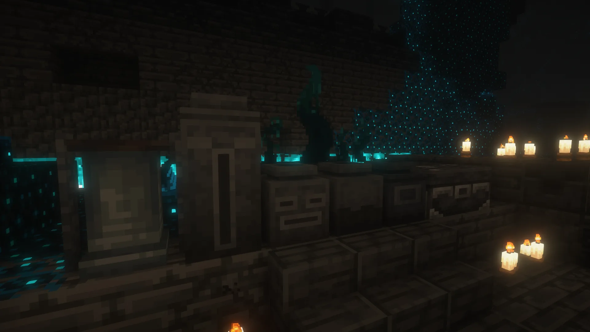 Mobs personalizados en bioma Sculk