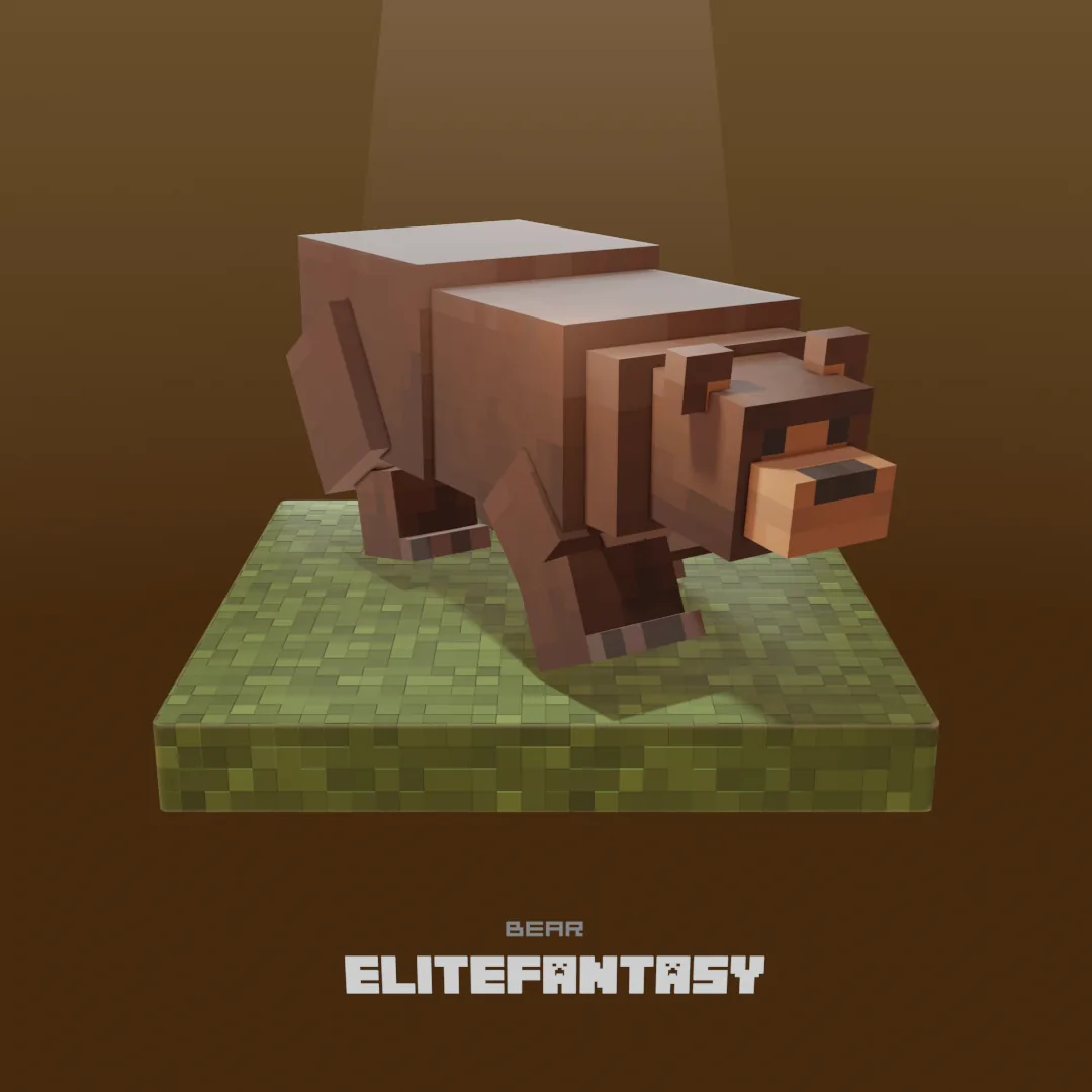 Render del modelo Bear