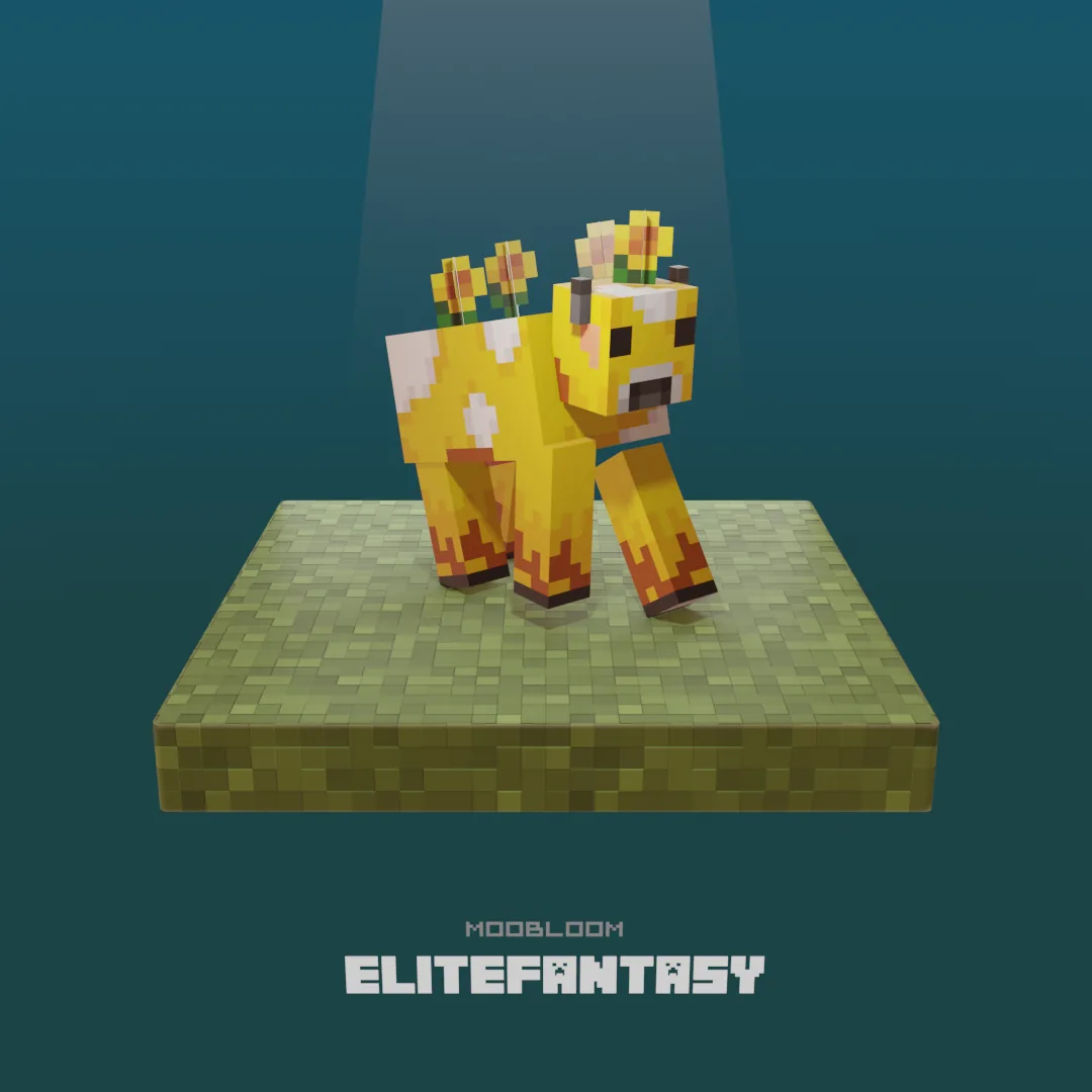 Render de la criatura Moobloom