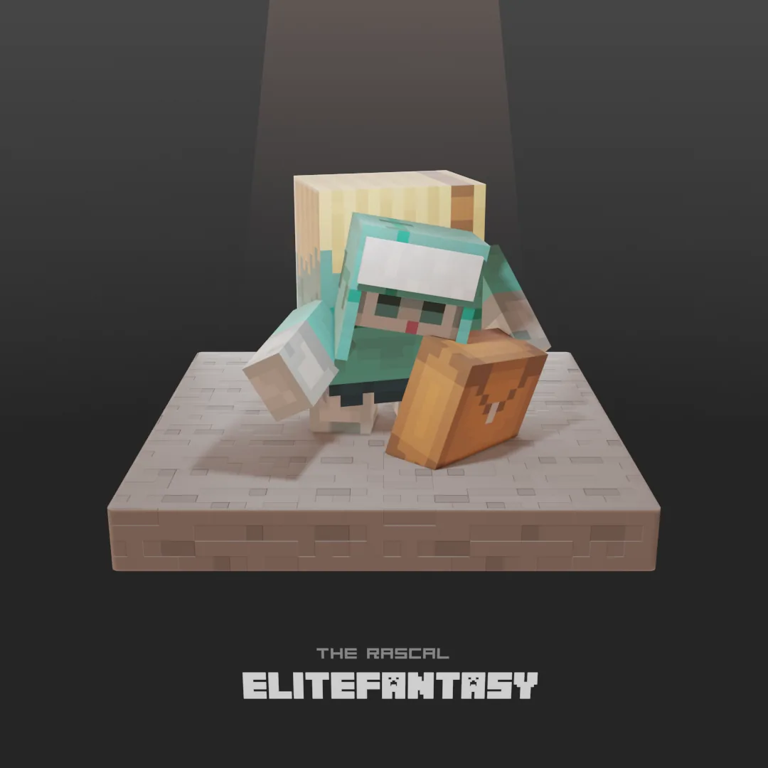 Render del personaje Rascal